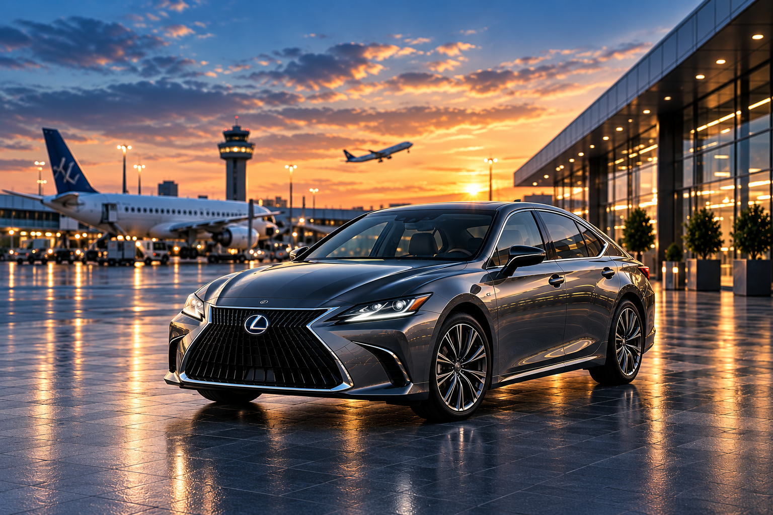 XLANE Lexus ES 300h in metallic grey