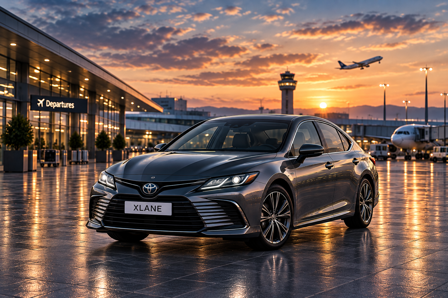 XLANE Toyota Camry in metallic grey